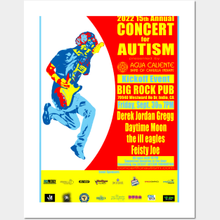 2022 15th Annual Concert for Autism Big Rock Pub Kick-Off Event T-shirt Posters and Art